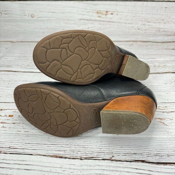 Kork-Ease Helene Leather Lace Up Heeled Bootie Boot Women’s Size 8 Boho - Picture 8 of 11